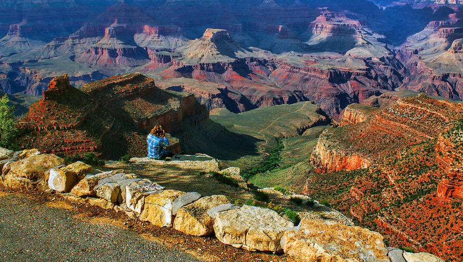 Grand Canyon National Park Photograph - Grand View by Ola Allen