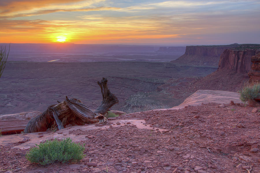 Grand Viewpoint Sunset Photograph by Ryan Moyer