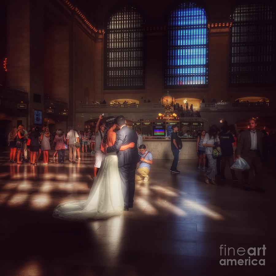 Grand Wedding in Grand Central Photograph by Miriam Danar