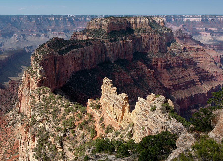 GrandCanyon_WotansThrone_0986 Photograph by Tony Roberts - Fine Art America