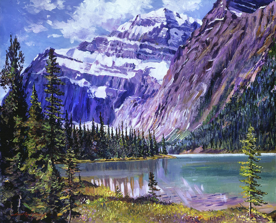 Grandeur Of The Rockies Painting
