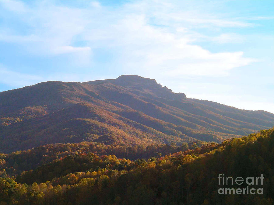 Fall Photograph - Grandfather Mountain by Annlynn Ward