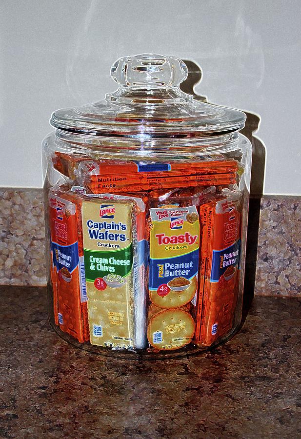 Grandmas Cracker Jar Photograph by Cynthia Guinn