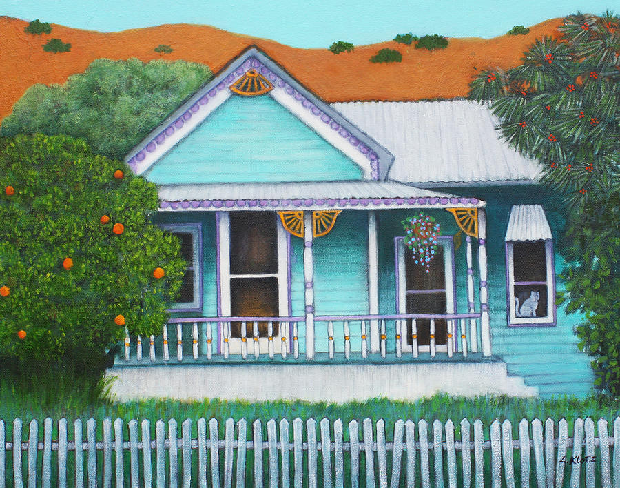 Grandmas House Painting by Lorraine Klotz - Pixels