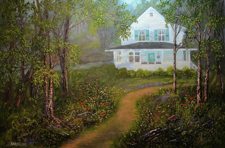 Grandmas house Painting by Michael Mrozik