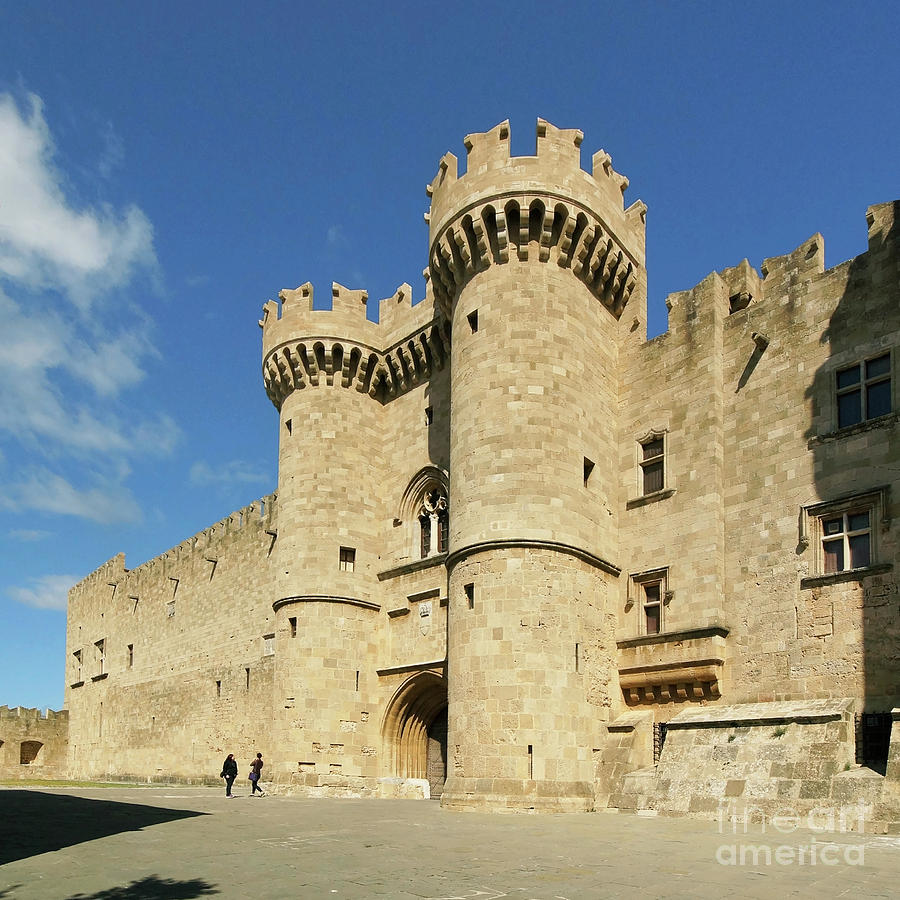 Grandmaster Palace Rhodes Island Greece 2 Photograph by Rudi Prott