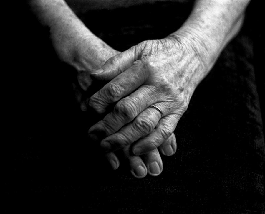 Grandmother Photograph - Grandmothers Hands by Todd Fox