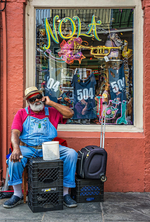 New Orleans Photograph - Grandpa Elliott Small by Steve Harrington