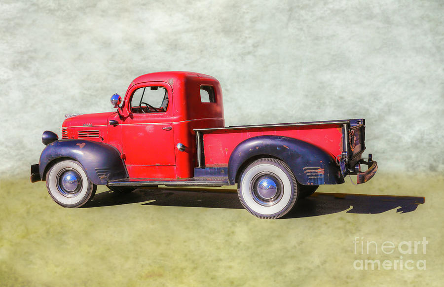 Truck Digital Art - Grandpas Dodge Truck by Randy Steele