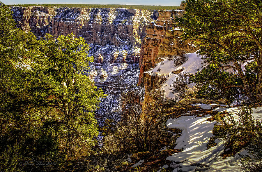 Grandview Winter At Grand Canyon Photograph