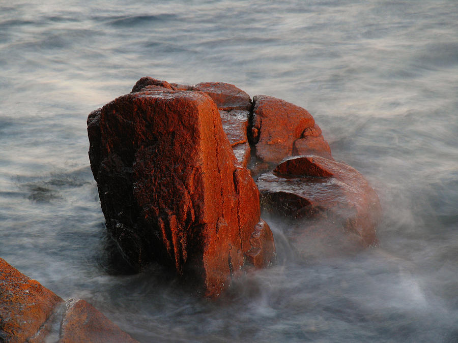 Granite Coast Bolder Photograph by Juergen Roth