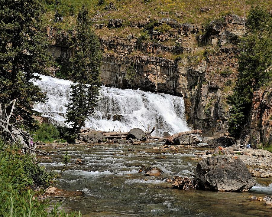 Granite Creek Falls Wyoming Photograph by Heidi Fickinger - Fine Art ...