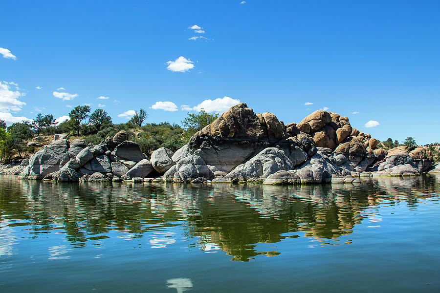 Landscape Photograph - Granite Dells at Watson Lake by Amy Sorvillo