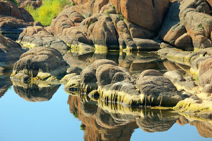 Granite Dells Low Water Photograph by Douglas Miller