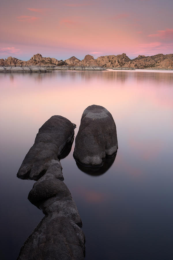 Granite Dells Twilight Photograph by Eric Foltz