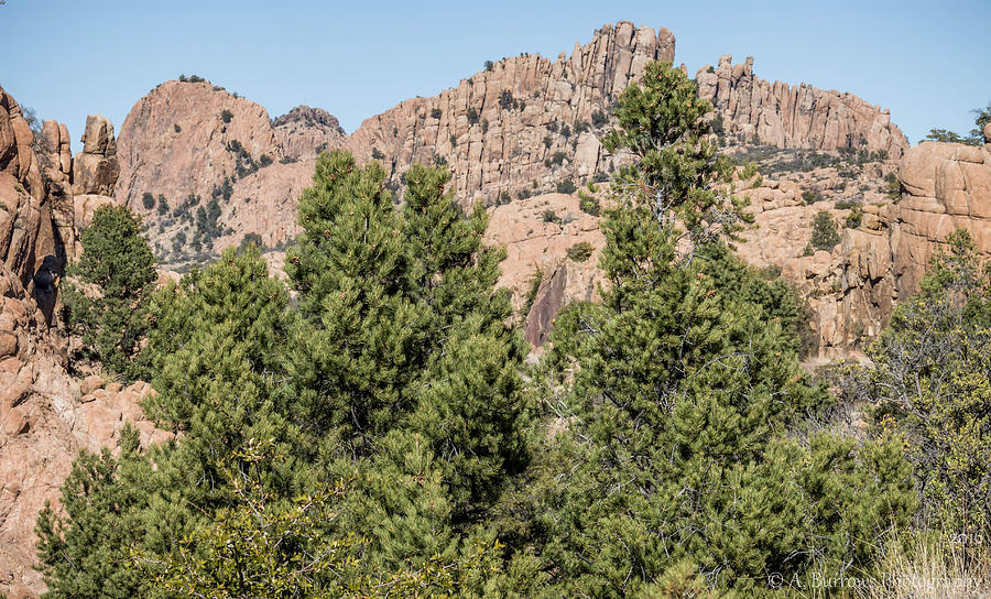 Granite Spires Photograph by Aaron Burrows