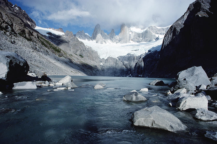 Granite Spires of Los Glaciers Photograph by Tui De Roy