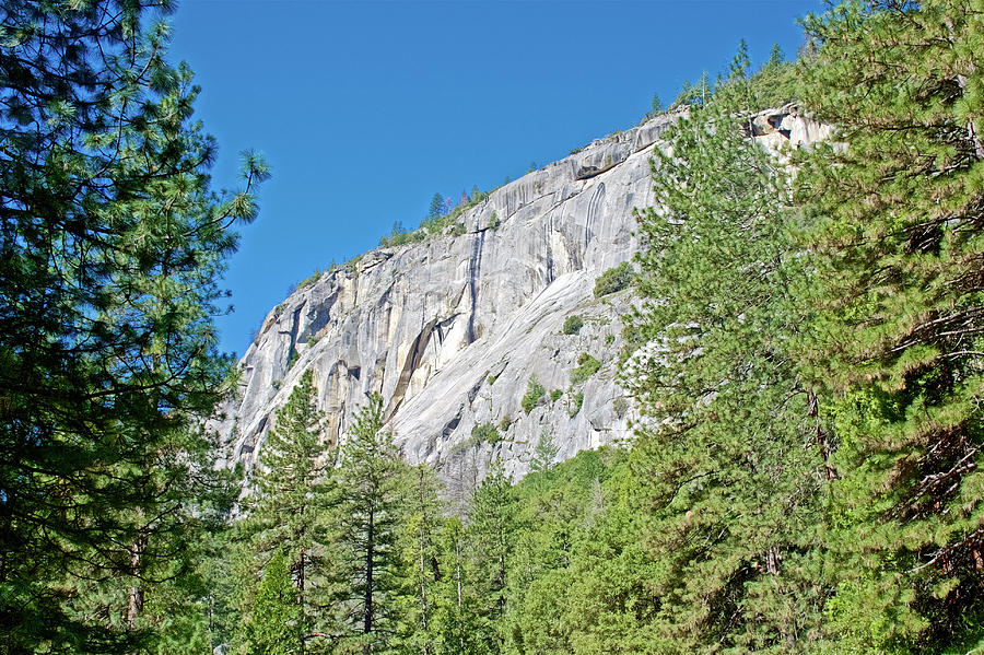 Granite Walls in Yosemite National Park, California  Photograph by Ruth Hager