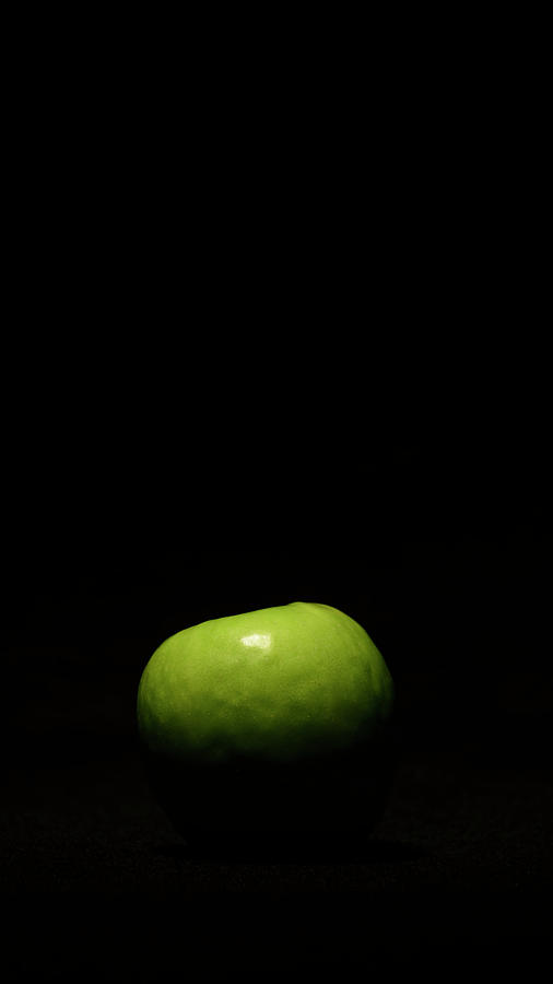 Granny Smith Apple Photograph by Angie Tirado
