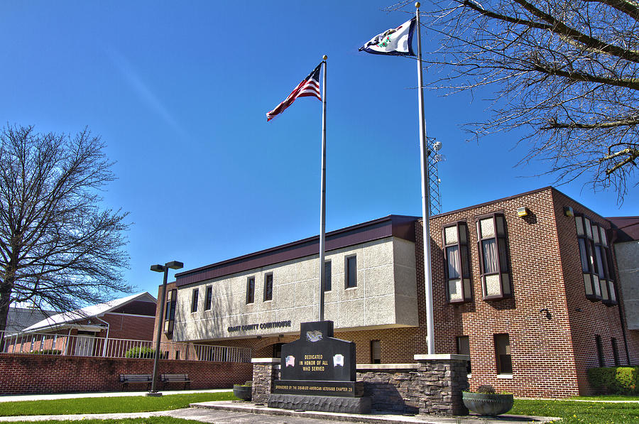 Grant County Courthouse Photograph by Daniel Houghton - Fine Art America