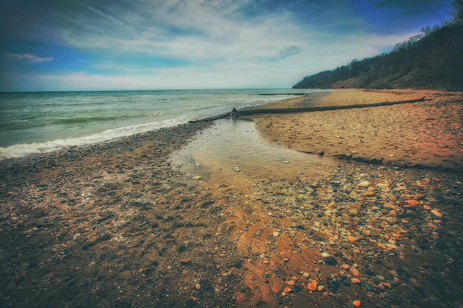 Grant Park - Lake Michigan Beach Photograph by Jennifer Rondinelli Reilly - Fine Art Photography