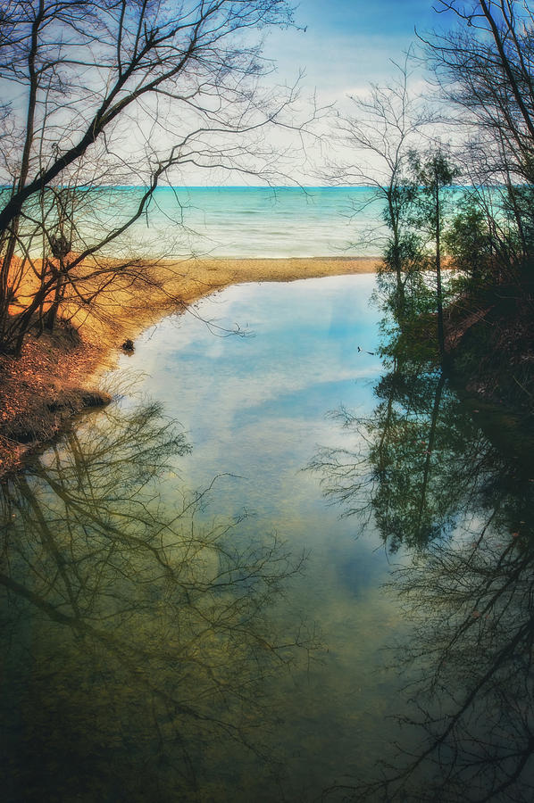Grant Park - Lake Michigan Shoreline Photograph by Jennifer Rondinelli Reilly - Fine Art Photography