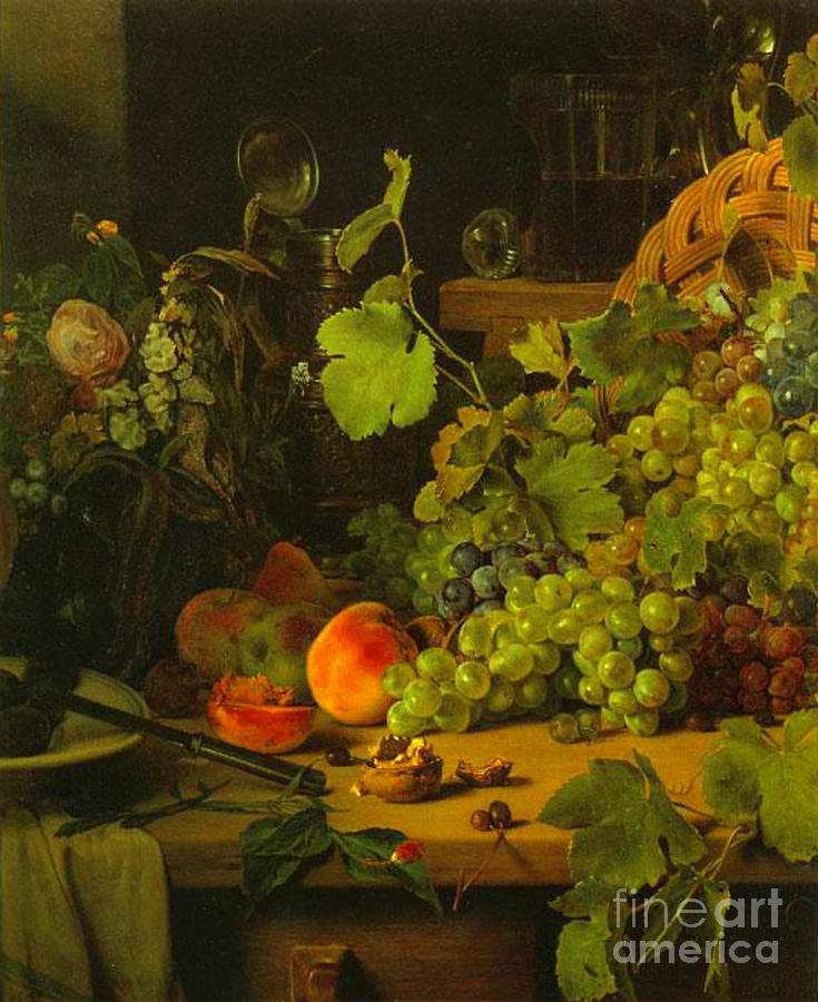 Grape Harvest 1843 Photograph by Padre Art
