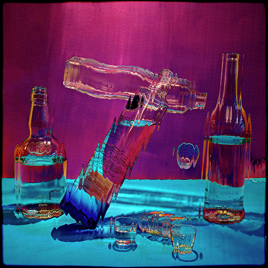Grape vodka Photograph by Andrei SKY