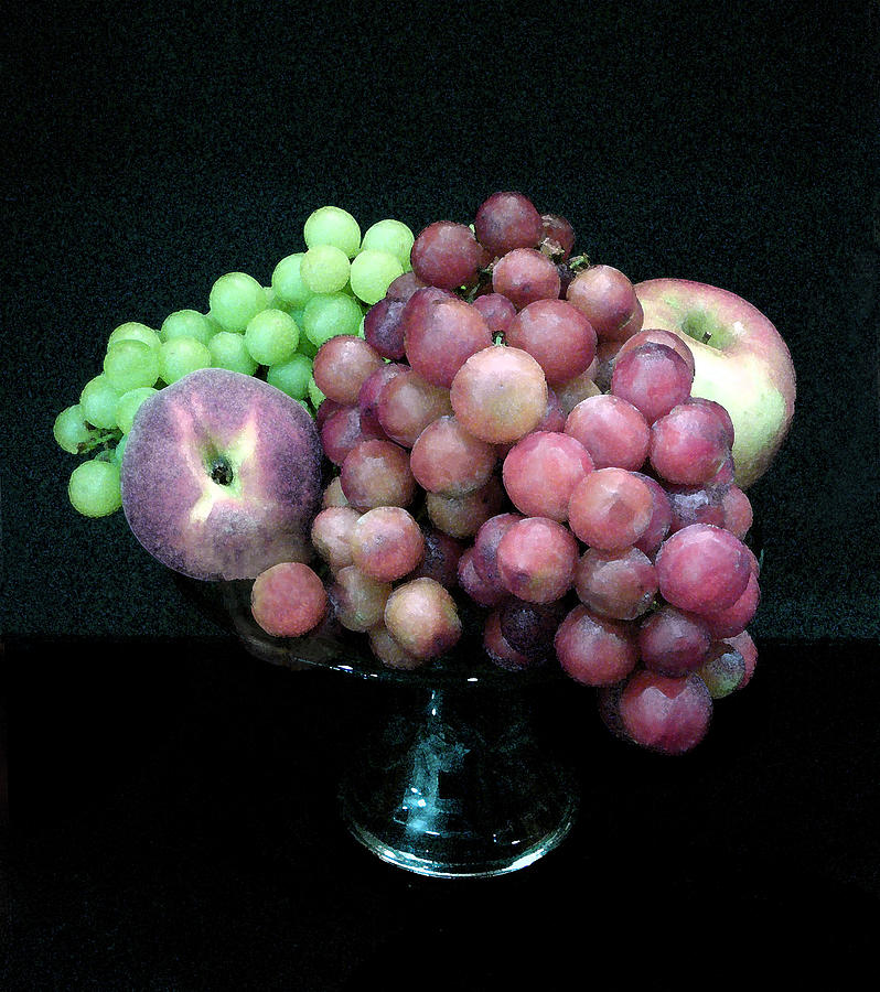 Grapes And Fruit Photograph by Sandi OReilly