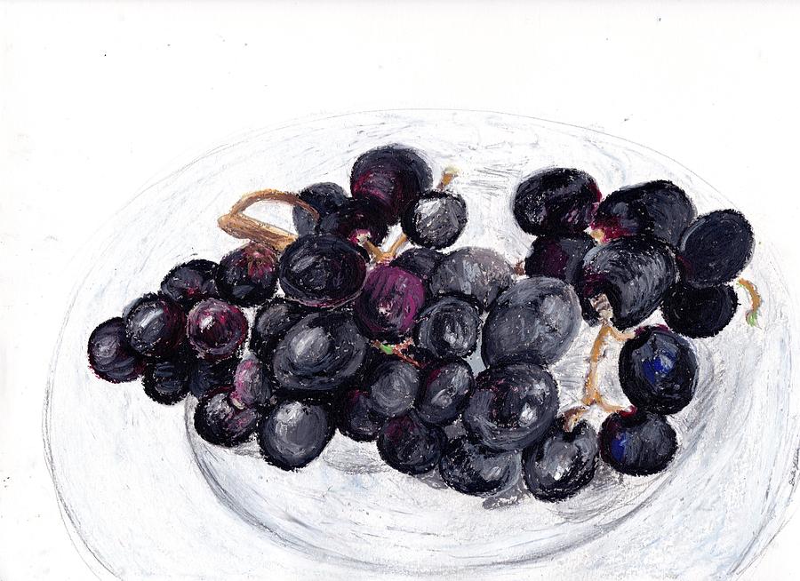 Grapes Pastel by Danielle Rosaria