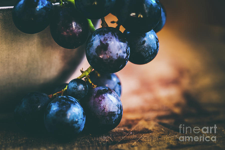Grape Photograph - Grapes by Jana Behr