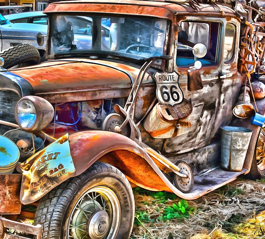 Grapes of Wrath Era Funky Truck Photograph by Floyd Snyder