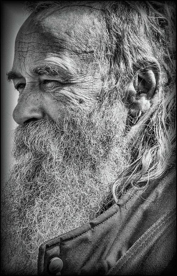 Graphic Beard Photograph by Michael Brittain | Fine Art America