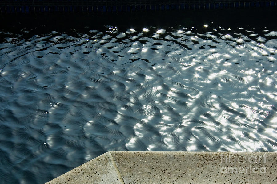 Graphic Pool Photograph by Julia Hiebaum