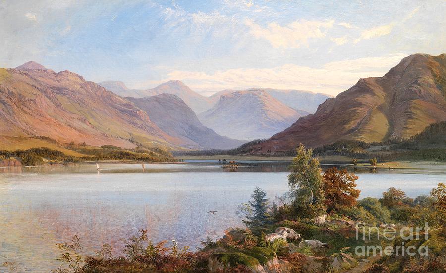 Grasmere Painting by Henry Moore