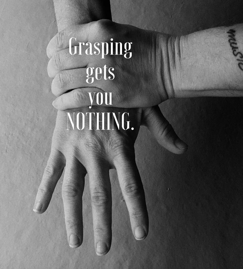 Grasping Photograph by Sara Young