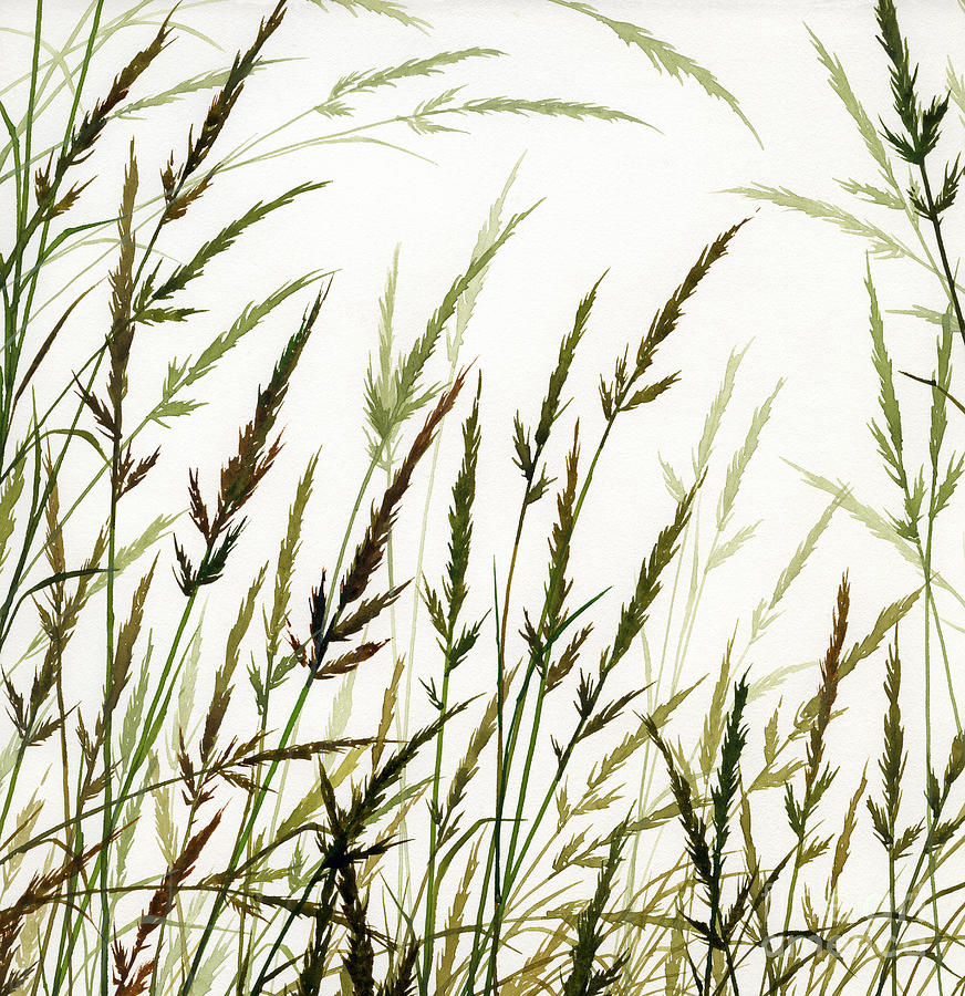Grass Design Painting by James Williamson