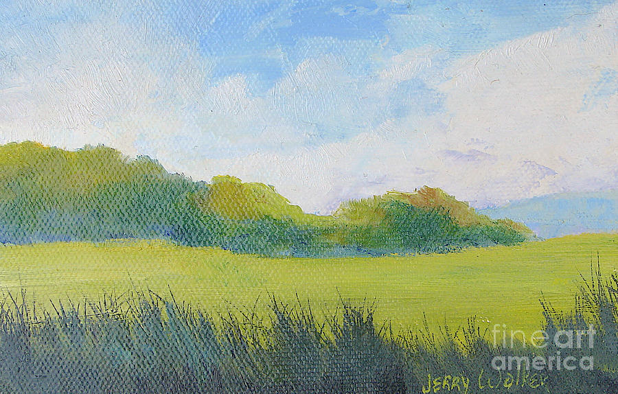 Grass of the Plains Painting by Jerry Walker