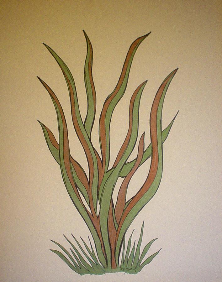 Grass Roots Painting by KC Dane Fine Art America