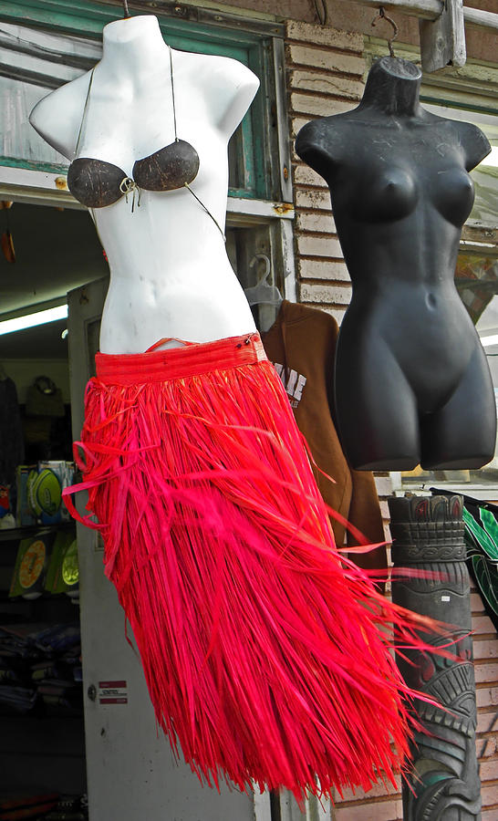 Grass Skirts for Sale Photograph by Elizabeth Hoskinson