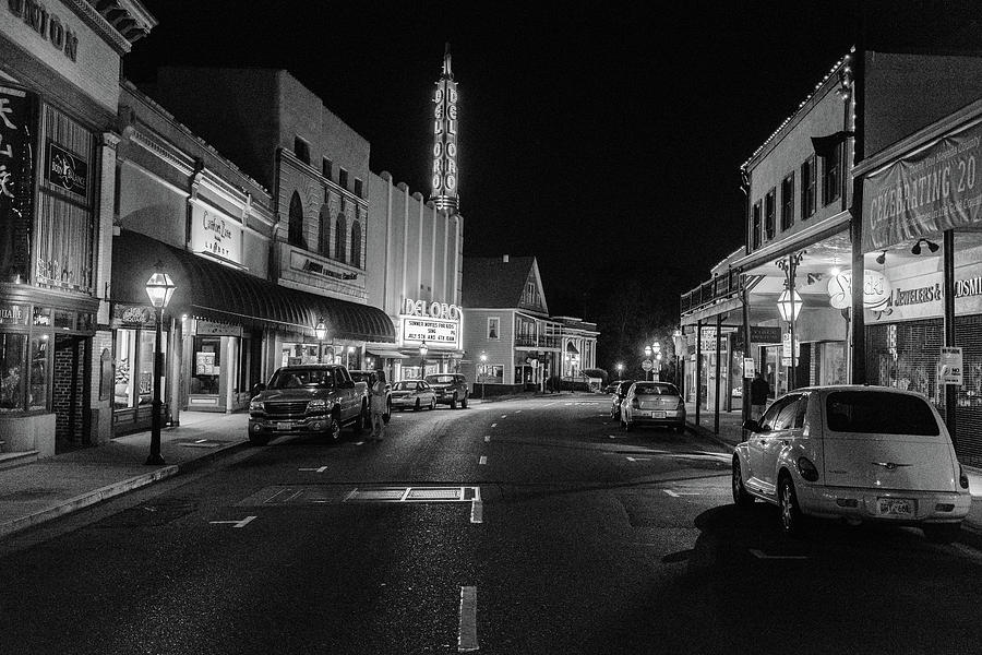 Grass Valley at Night Photograph by Robin Mayoff