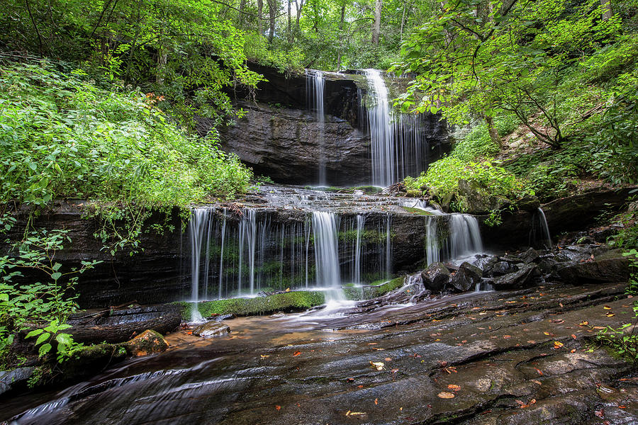 Grassy Creek Falls Photograph by Paul Malcolm