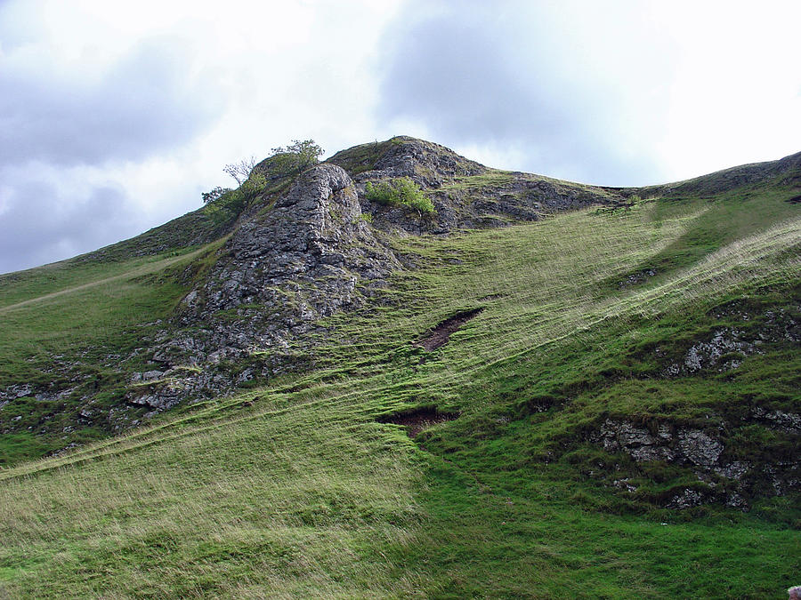 Grassy Slopes of Thorpe Cloud Photograph by Rod Johnson