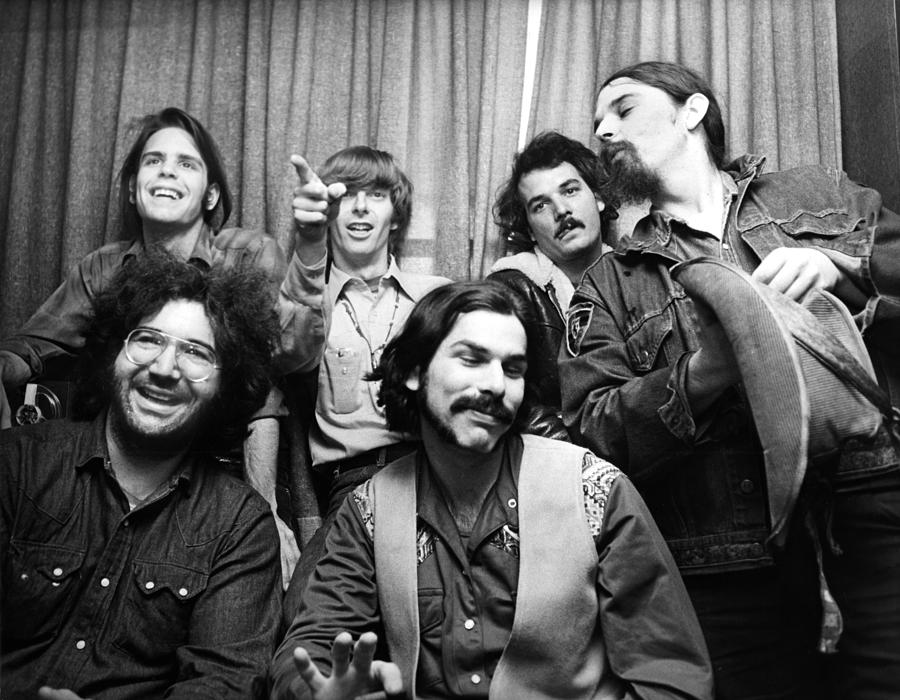 Grateful Dead 1970 London Photograph by Chris Walter