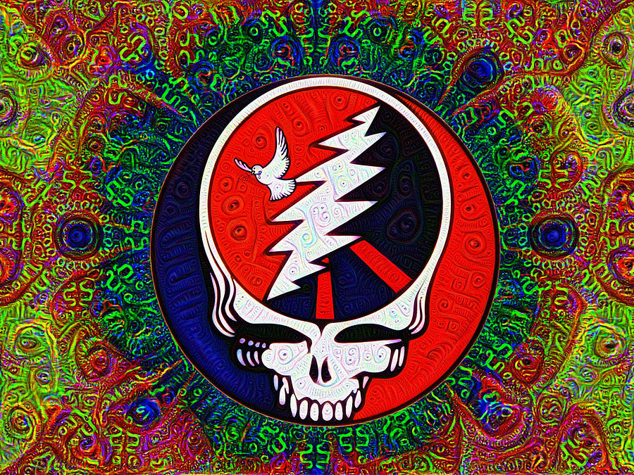 Grateful Painting - Grateful Dead by Bill Cannon
