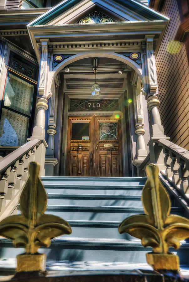 Grateful Dead House - 710 Ashbury Street - San Francisco Photograph by Jennifer Rondinelli Reilly - Fine Art Photography