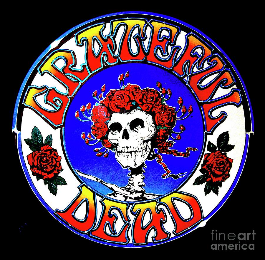 Grateful Dead Logo Painting