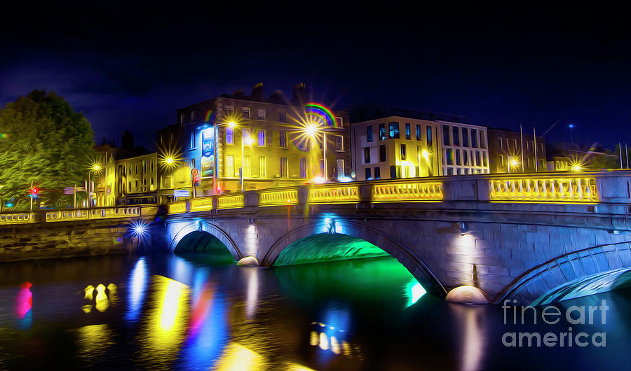 O’ Donovan Rossa Bridge Dublin Ireland 6 Art Photograph by Alex Art