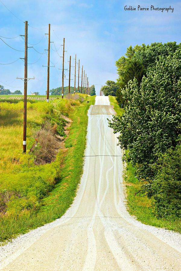 Gravel Roads Photograph by Goldie Pierce