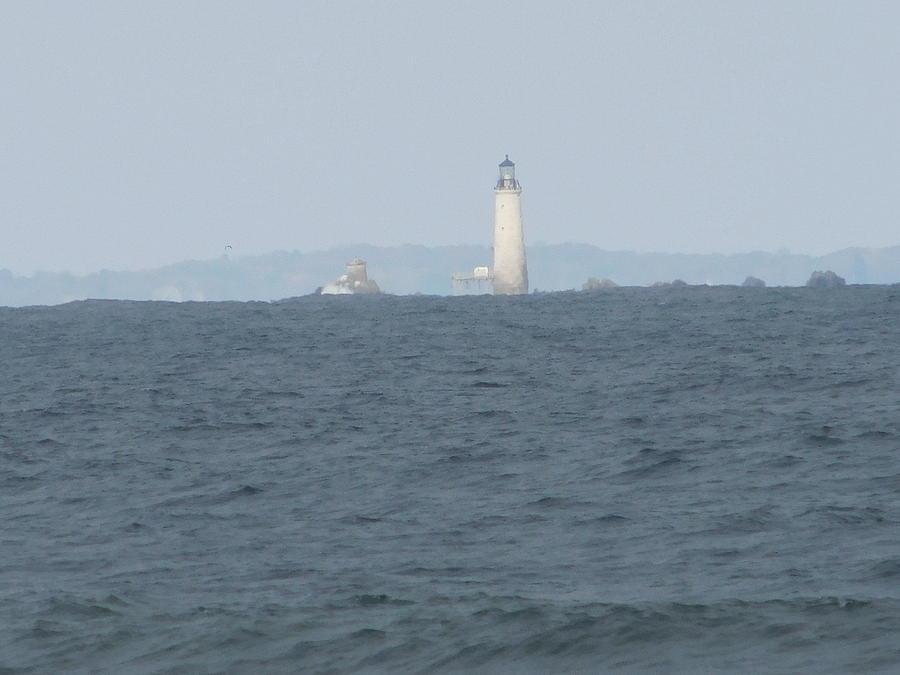 Graves Light in Boston Harbor Photograph by Catherine Gagne